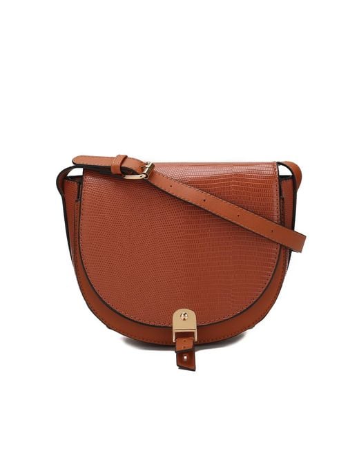 Mkf Collection - J'omor Brown Adalyn Embossed Crossbody Bag