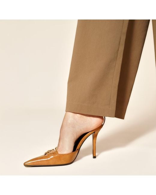 Gunda Hafner Ltd Natural Neutrals Cotton Twill Wide Leg Trousers