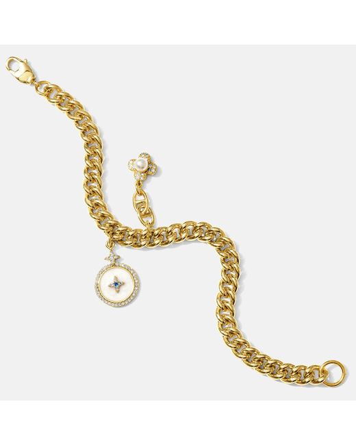 Alexie of Athens Metallic Oracle Guiding Charm Bracelet