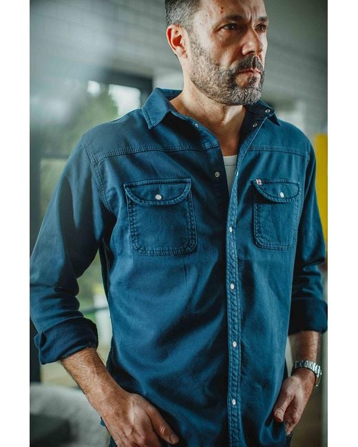 &SONS Trading Co Blue Sunday Shirt for men
