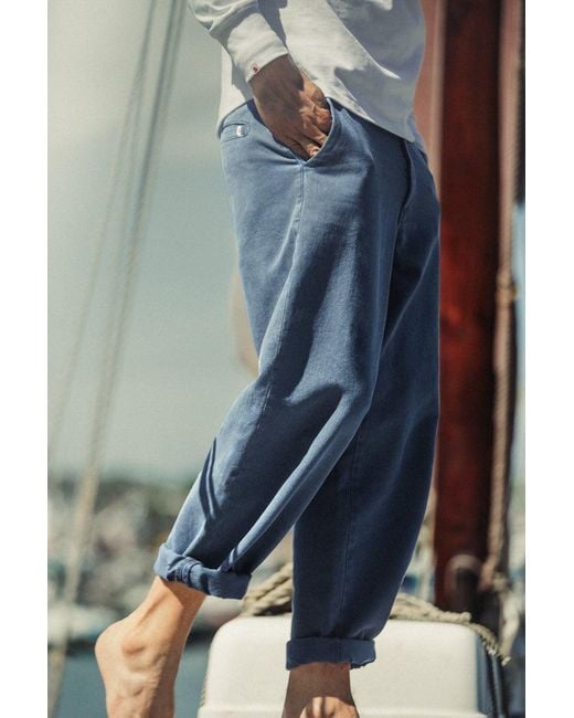 &SONS Trading Co Blue Easy Chino for men