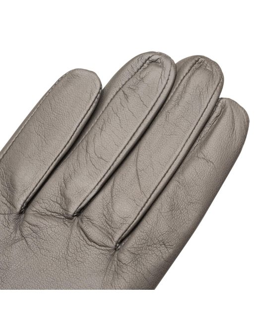 1861 Glove Manufactory Gray Shield & Style for men