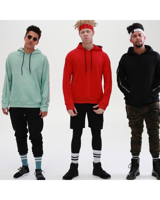 Quillattire Green Mint Mount Fuji Hoodie for men