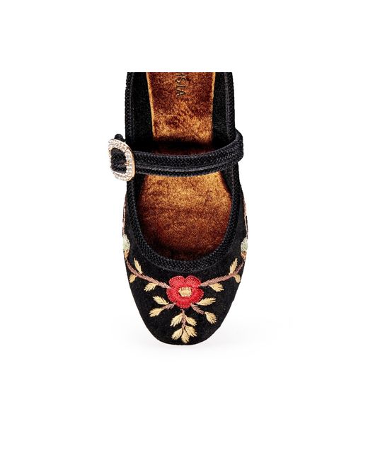 Fuchsia Shoes Black Paradise Mary Jane