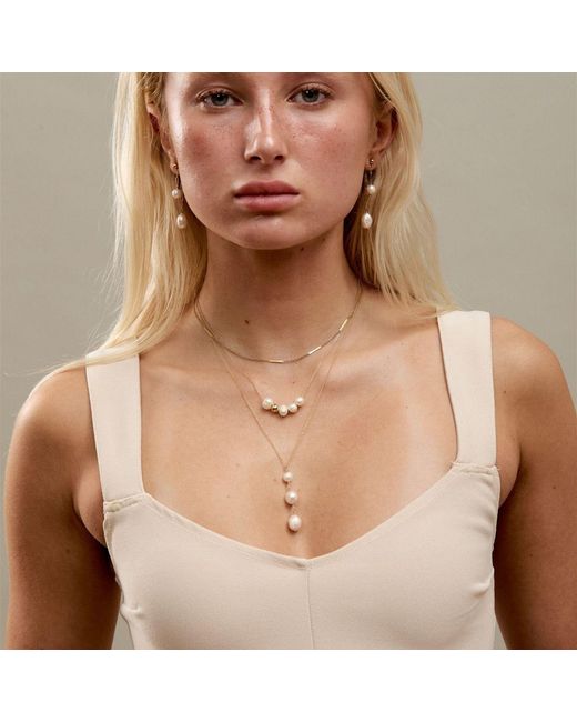 SET & STONES Metallic Portia Necklace