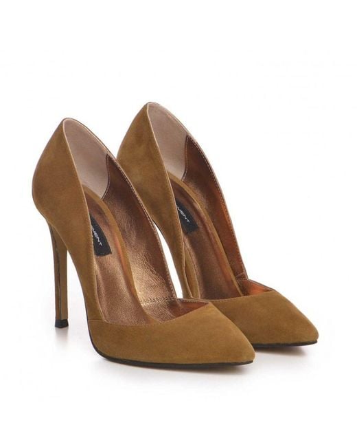 The 5Th Element Brown Neutrals Allure Camel Stilettos Pump