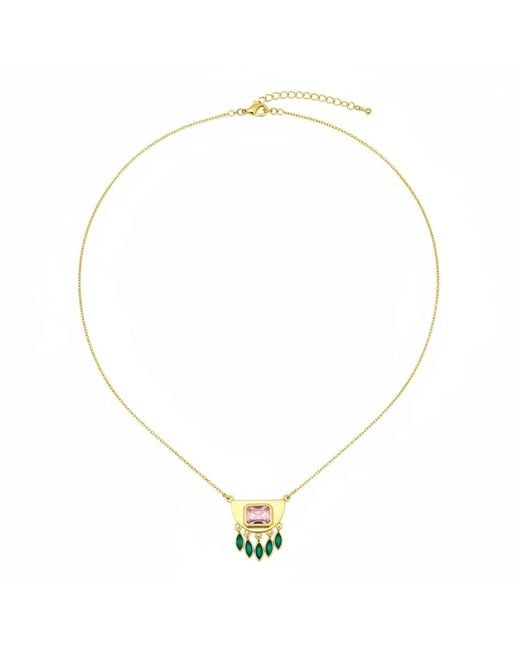 By Virgo Metallic Kalinda Necklace