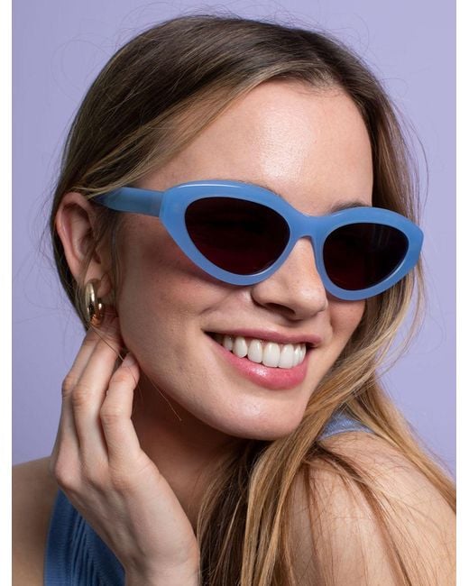 ZOË DE PASS EYEWEAR Purple Billie Sky