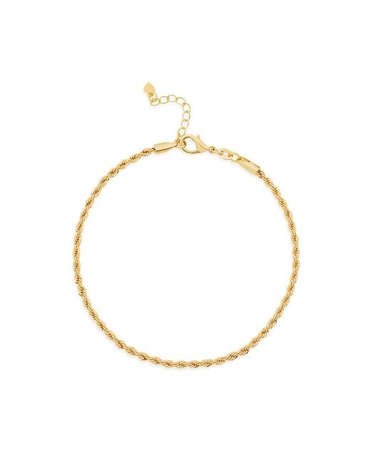 SHYMI Metallic Rope Anklet