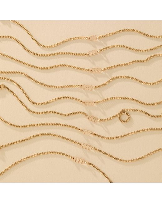 SET & STONES Metallic Angel Numbers Bracelet