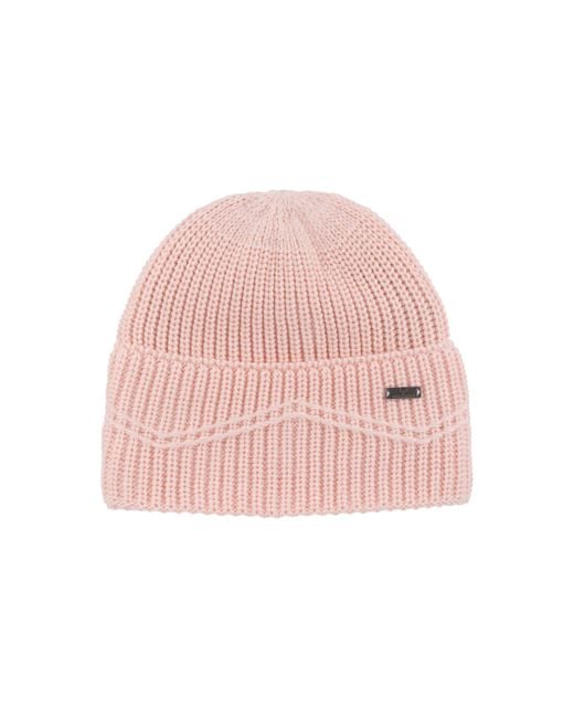 Norbron Pink Perf Rose Beanie