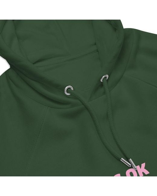 Anchor and Crew Green Bottle Five It's Ok Editions Organic Cotton Hoodie for men