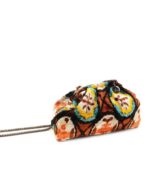 SJW BAGS LONDON Multicolor Victoria Ikat Mini Pouch Bag