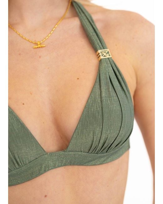 Leyla Maya Ltd Green Annie & Ginny Bikini Set