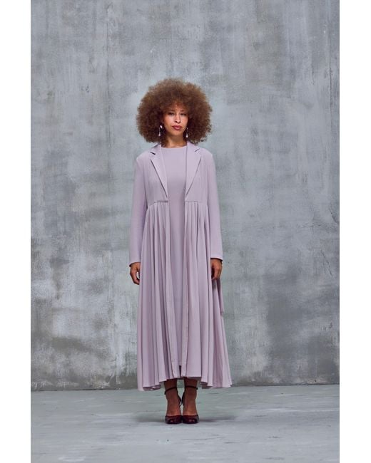 Ashita Fernandes Purple Neutrals Zara Abaya