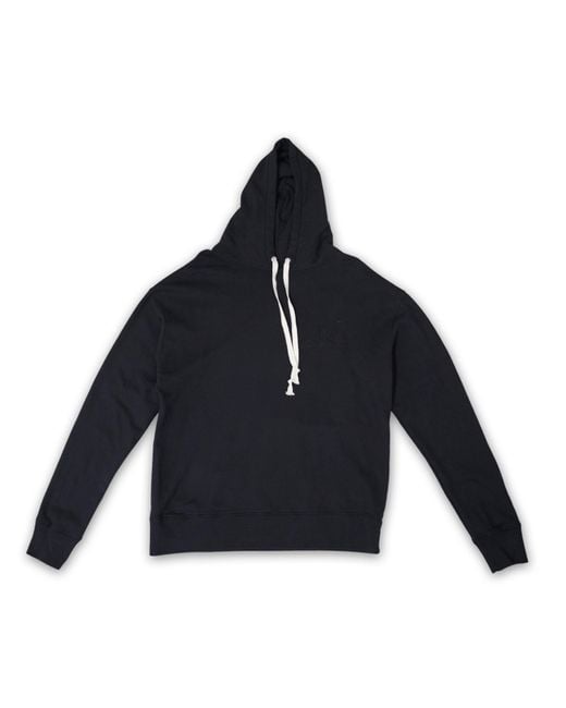 Bradford Row Blue Vitals Embroidery Hoody for men