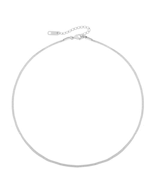 Arctic Fox & Co. Metallic The Box Chain Necklace
