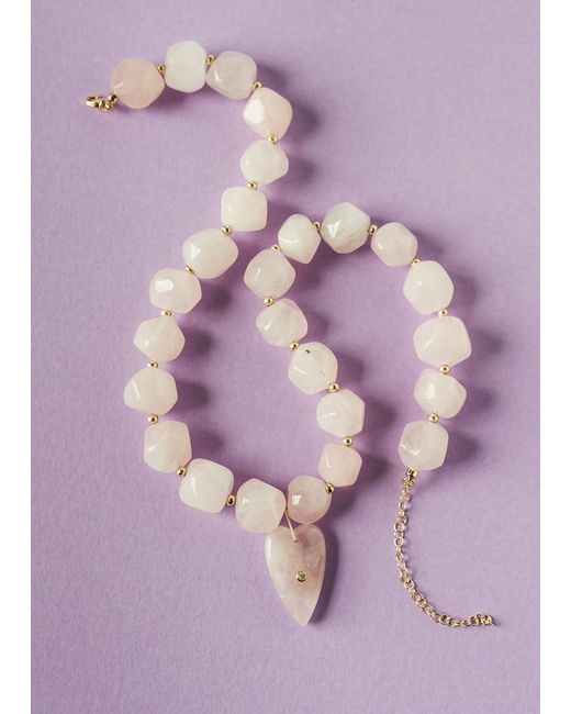 MacRae & Co White Love Necklace