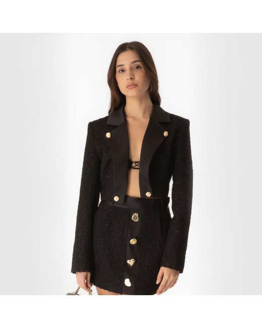 Ilvi Black Vian Crop Jacket
