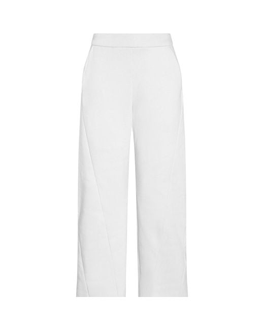 Modrn Studio White Neutrals Ultra-Soft Cotton Sweatpants