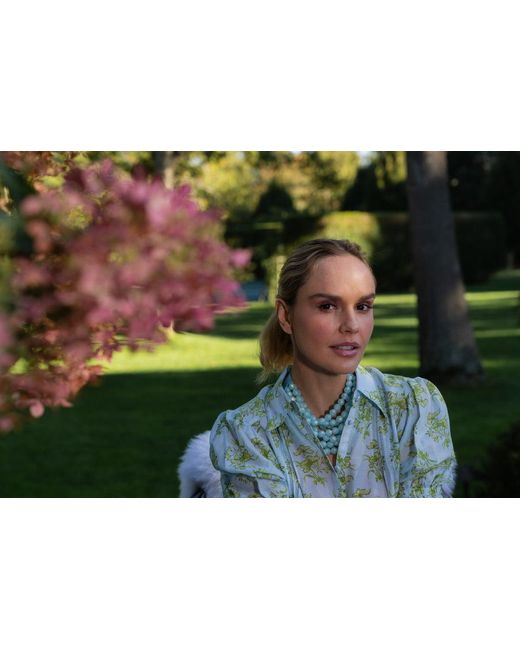 Fairchild Baldwin Blue Bella Pearlized Necklace