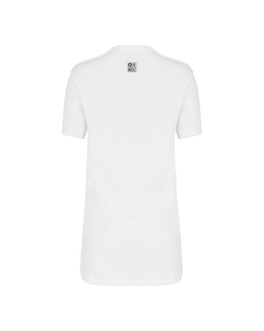 Boutique Kaotique White Embroidered Bug Tee