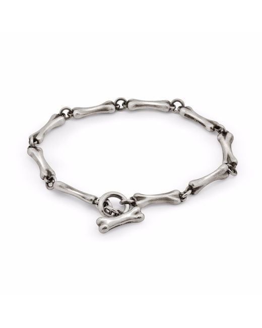 Snake Bones Metallic Bones Bracelet
