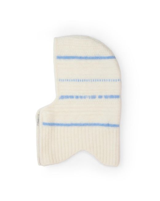 Arctic Fox & Co. White The Alpaca Zip Balaclava