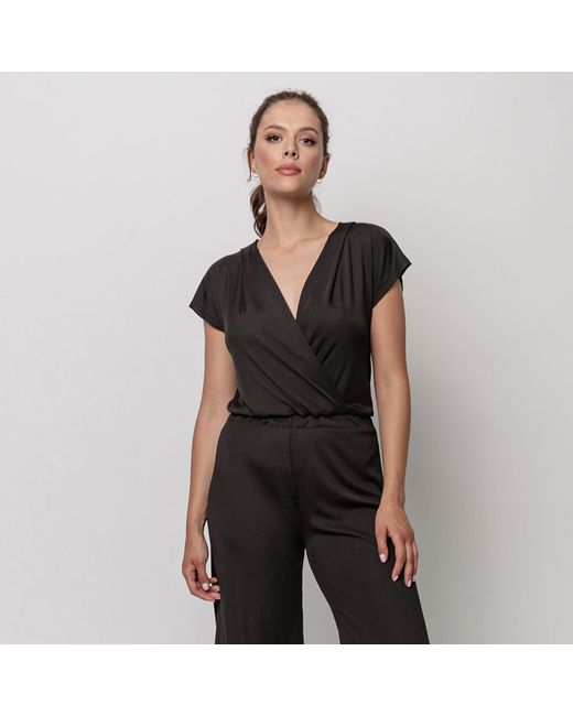 Oh!Zuza Blue Jumpsuit With Short Sleeves