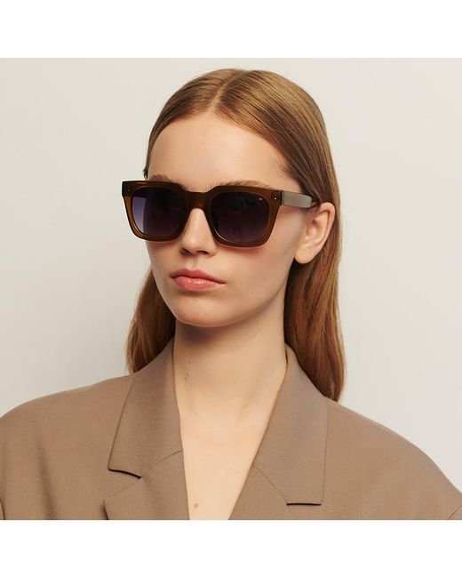 A.Kjærbede Brown Nancy Smoke Transparent for men