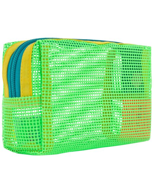 Mokuyobi Green Slime Mesh Chubby Zip Pouch