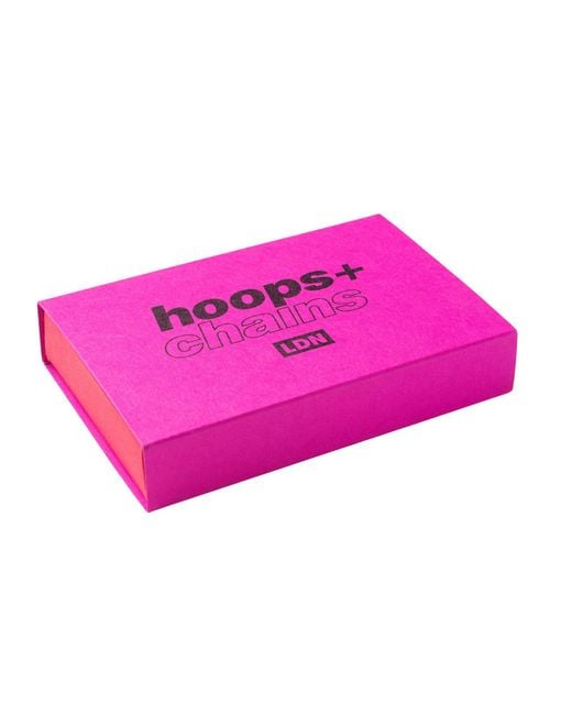 Hoops + Chains LDN Metallic What The Fuck Chain