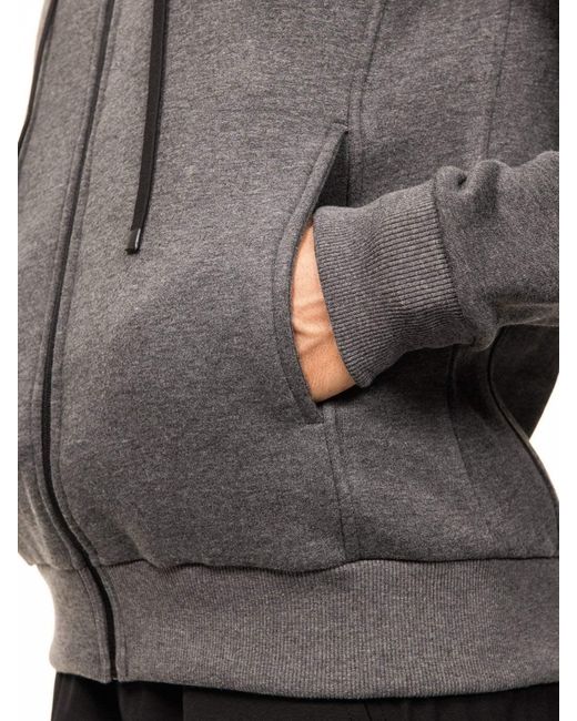 Saved Lab Gray Zip Hoodie for men