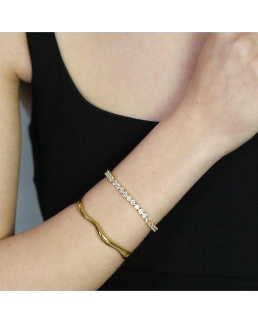 Miss Cecilia Metallic The Line Cuff