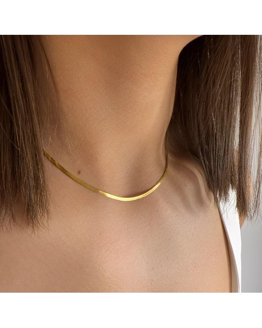 Evie Jewelry Metallic Endure Waterproof Chain Necklace