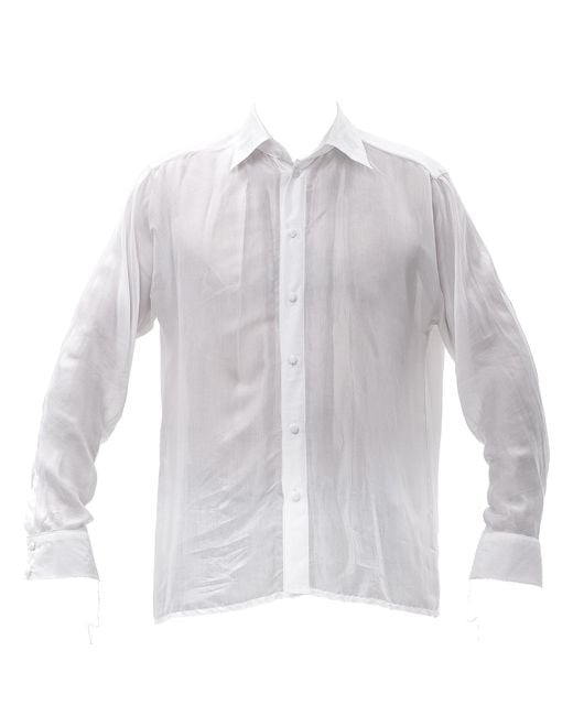 Maison Bogomil White Classic Shirt for men
