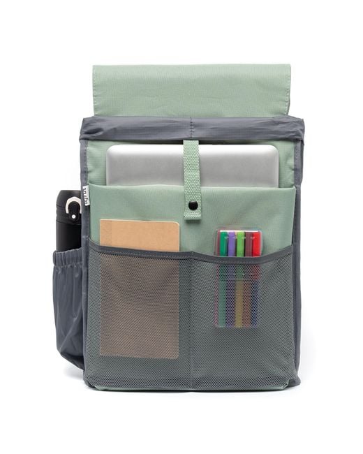 Lefrik Green Kaut Backpack Sage