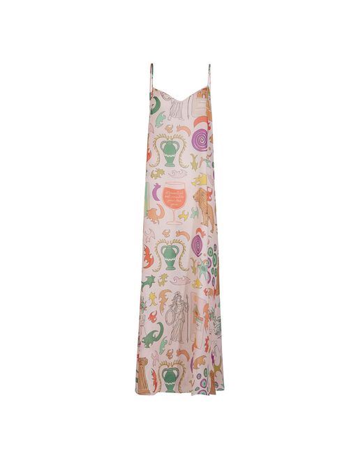 Iodes Pink Cunda Beach Dress