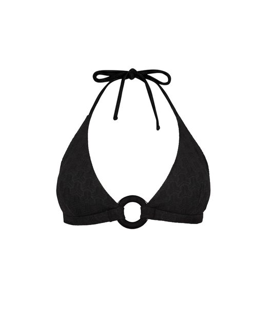 Kikki-G Swimwear Black Bobbi Halter Top