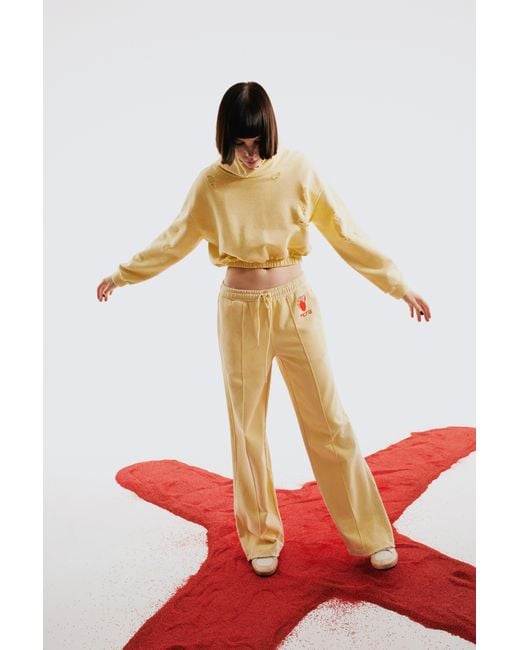 Pcfg Natural Neutrals Destroyed Sweat Pant