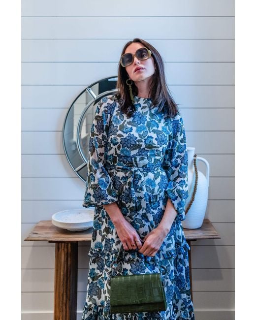Jennafer Grace Blue Azurine Blossom Love Dress