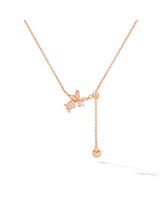 AWNL Metallic Lily Of The Valley Necklace