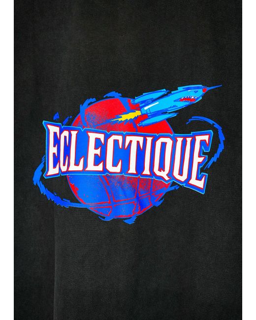 Éclectique Black Rockets Graphic T-Shirt for men