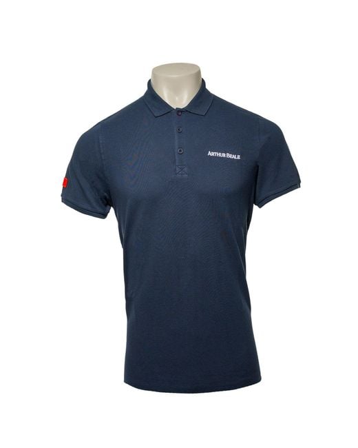 Arthur Beale Blue Polo Shirt for men