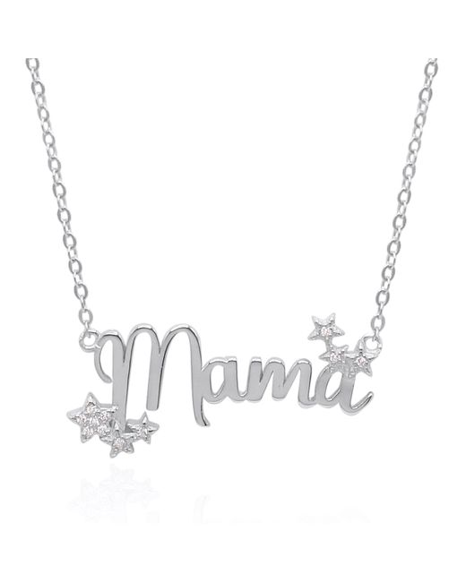 Luna Charles Metallic Mama Star Necklace