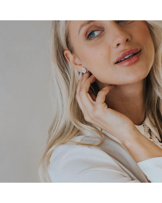 Dainty London Metallic Mini Barnacle Hoops