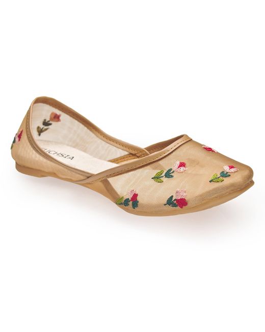Fuchsia Shoes Multicolor Neutrals Lily Mesh
