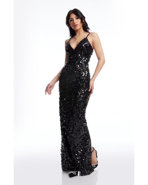 Dress the Population Black Cammie Dress