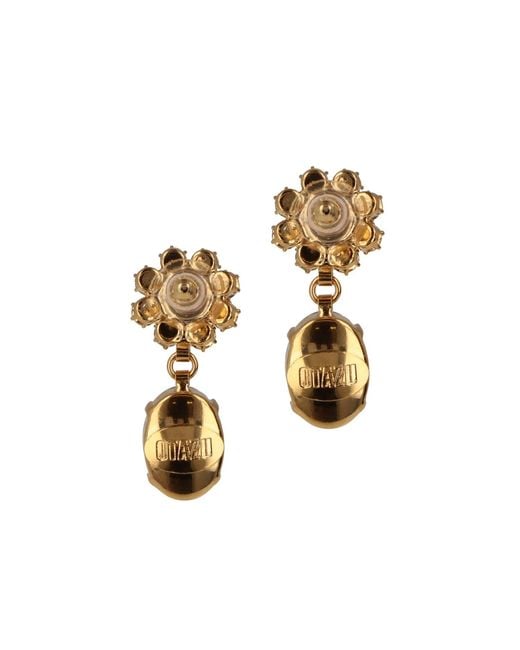 Otazu Green Summer Love Flower Earrings