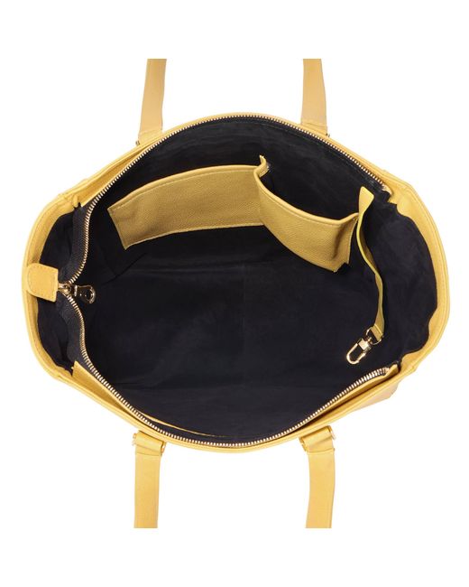Luis Steven Yellow Classic Tote